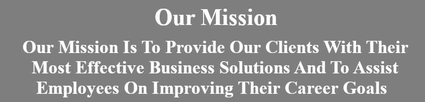  Our Mission Is to Provide Effective Business Solutions