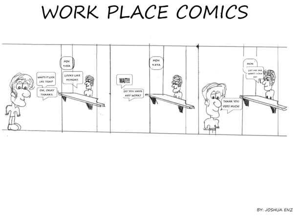 work place comics