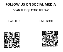 follow us on social media